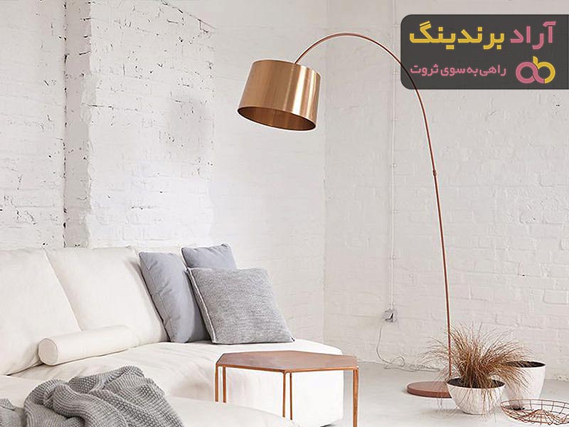 آباژور پایه بلند خمیده بهترین گزینه برای دکوراسیون مدرن منازل