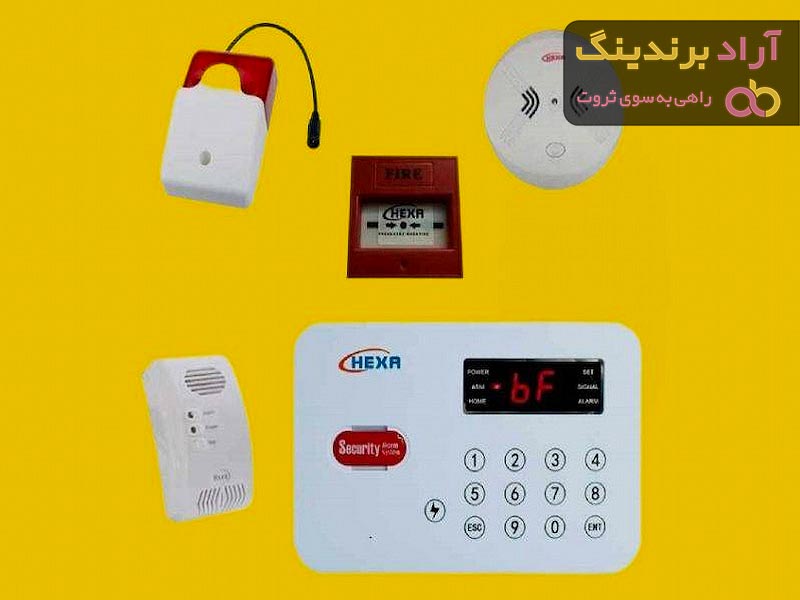 سیستم اعلام حریق بیسیم هگزا | قیمت مناسب خرید عالی