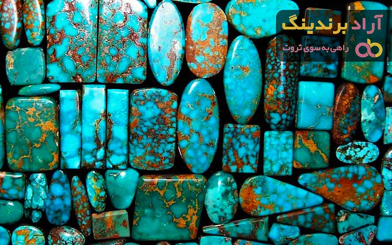 فیروزه عجمی نیشابور با طراحی حیرت انگیز و رنگ بسیار جذاب