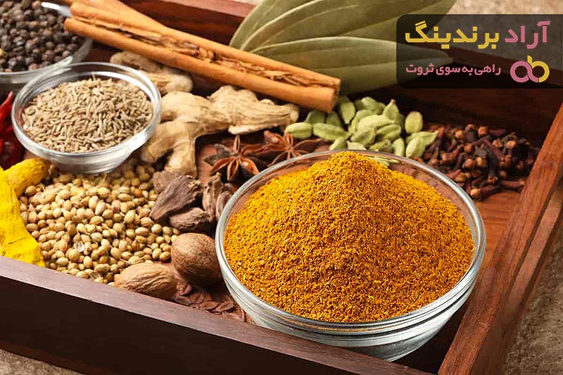 ادویه کاری هندی با کامل ترین دستور تهیه و معرفی ترکیبات آن