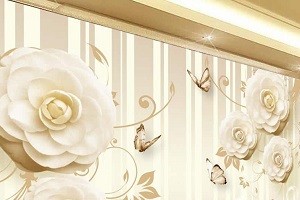 خرید کاغذ دیواری مدرن سه بعدی با قیمت استثنایی