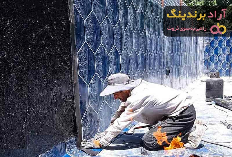 ایزوگام رنگی استخر درجه یک با بهترین عایق رطوبتی به همراه ضمانت نامه