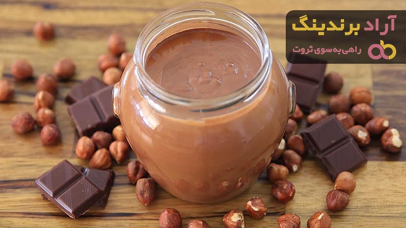 بهترین ارده شکلاتی فندقی + قیمت خرید عالی