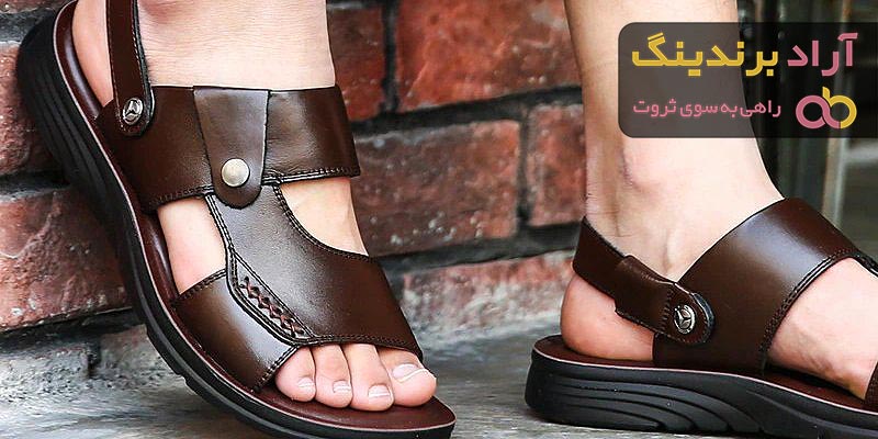 خرید صندل چرم دست دوز مردانه + بهترین قیمت