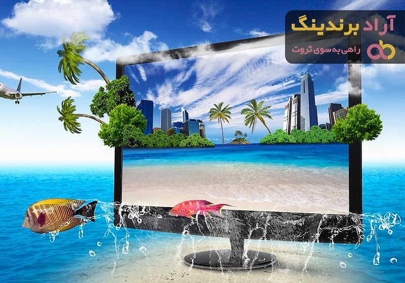 قیمت تلویزیون سه بعدی + پخش تولیدی عمده کارخانه