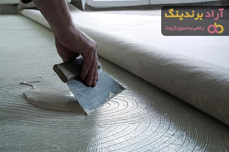 طریقه استفاده از چسب موکت و نکات قابل توجه هنگام استفاده از آن