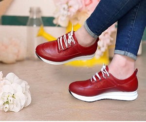 خرید کفش اسپرت چرم مصنوعی + بهترین قیمت