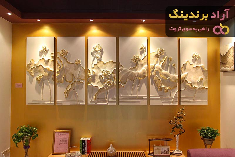 خرید و قیمت روز تابلو دکوراتیو گل