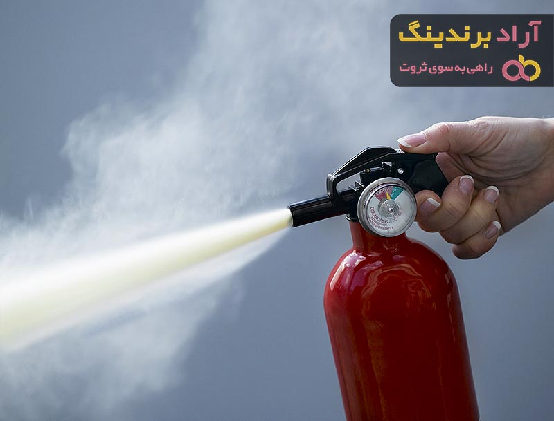 قیمت کپسول آتش نشانی انواع 6، 12 کیلویی توچال