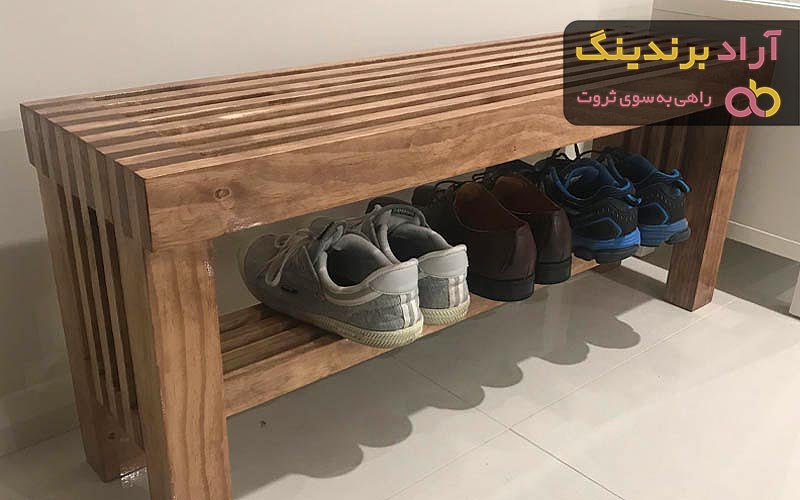 قیمت خرید جا کفشی چوبی