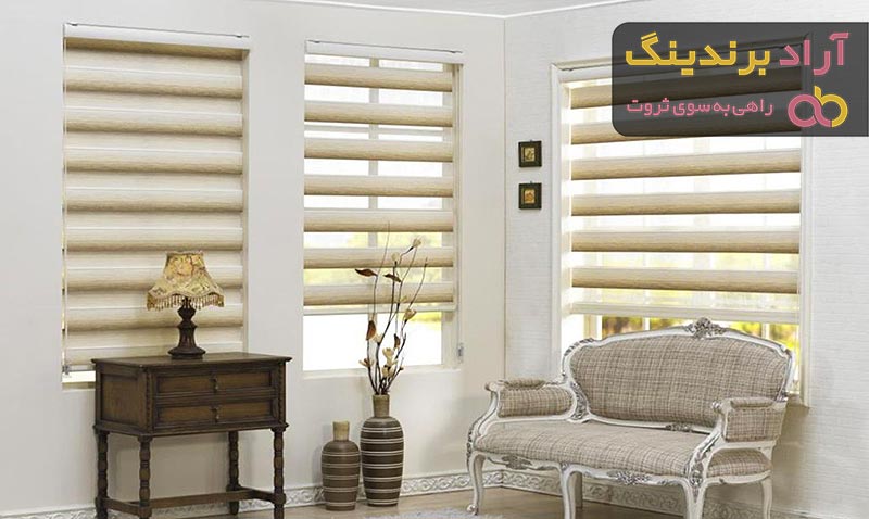 مناسب ترین قیمت پرده کرکره ای زبرا در دی ۱۴۰۱