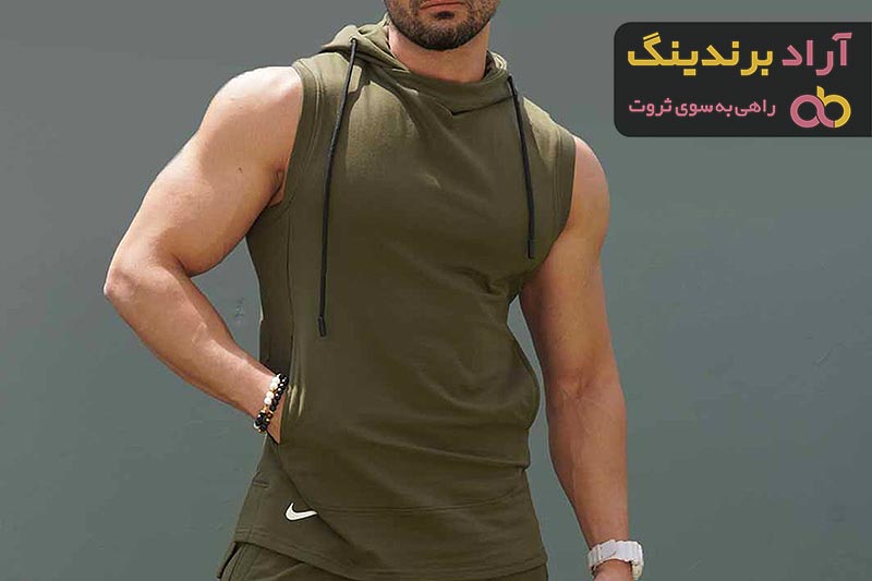 قیمت خرید رکابی کلاه دار مردانه + عکس