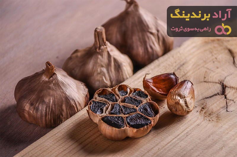 خرید انواع سیر سیاه مو + قیمت