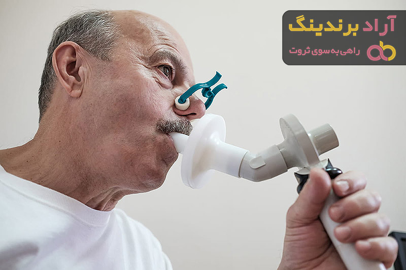قیمت خرید دستگاه اسپیرومتری خانگی + آموزش