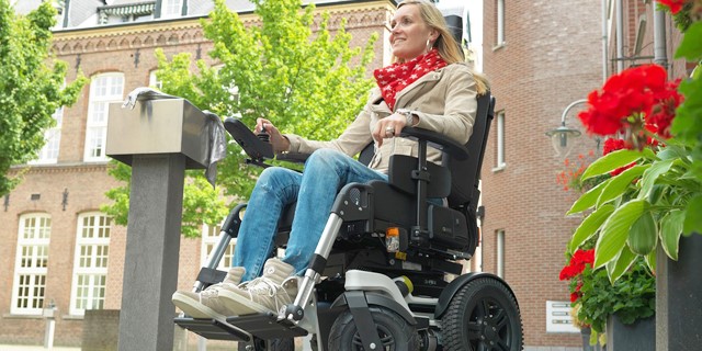 ویلچر برقی مبله رومبا مدل hp44 + بهترین قیمت خرید