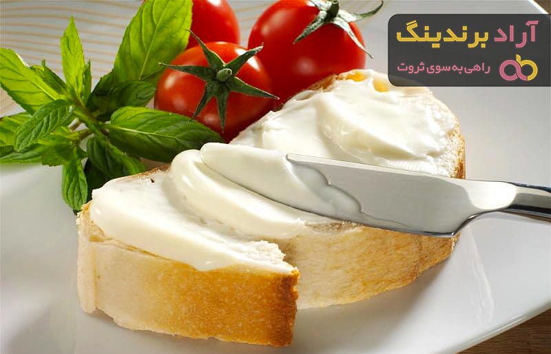 قیمت پنیر خامه ای خوشمزه از تولید به مصرف