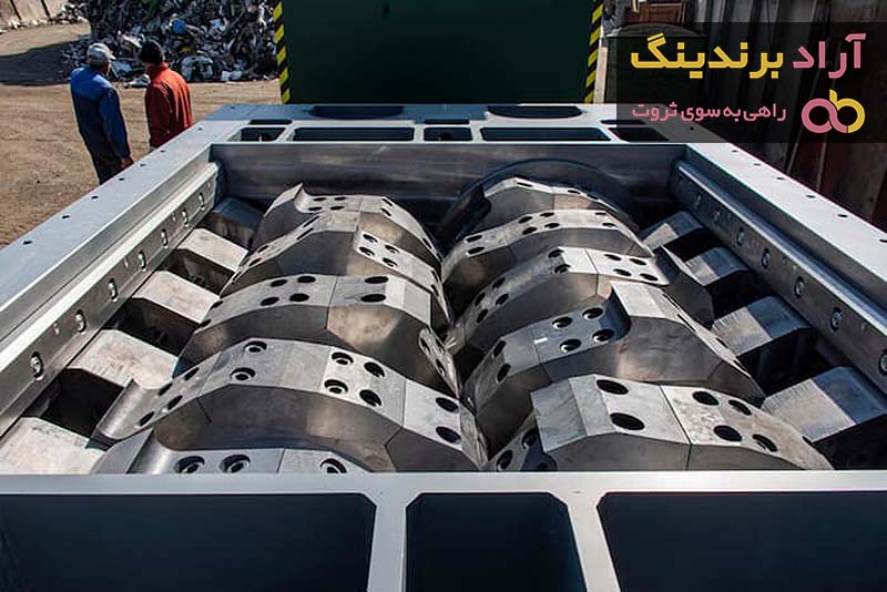 خرید دستگاه خرد کن آهن قراضه + بهترین قیمت