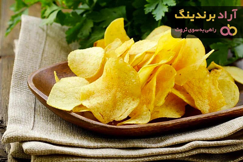 قیمت خرید چیپس سرکه ای خانگی + طرز تهیه