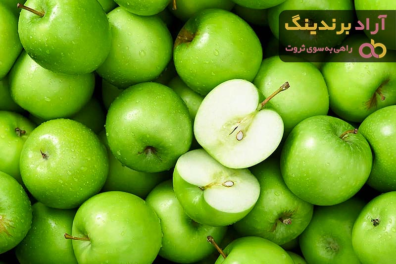 فروش انواع سیب سبز ترش و خوشمزه