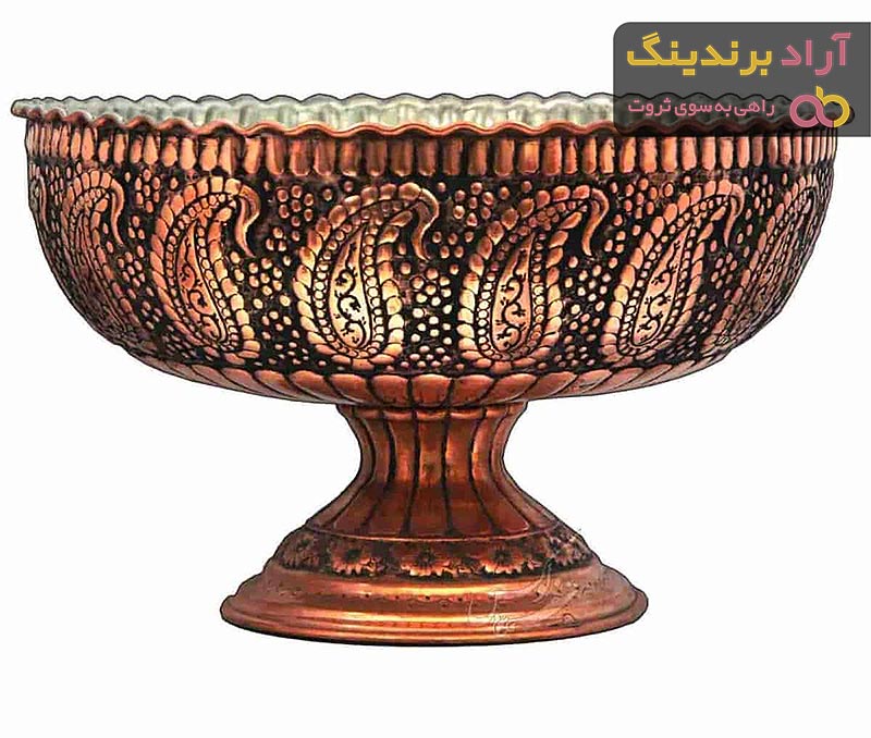 خرید انواع ظرف مسی میوه خوری + قیمت