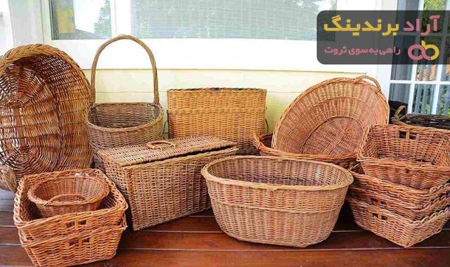 خرید سبد حصيری | فروش انواع سبد حصيری با قیمت مناسب