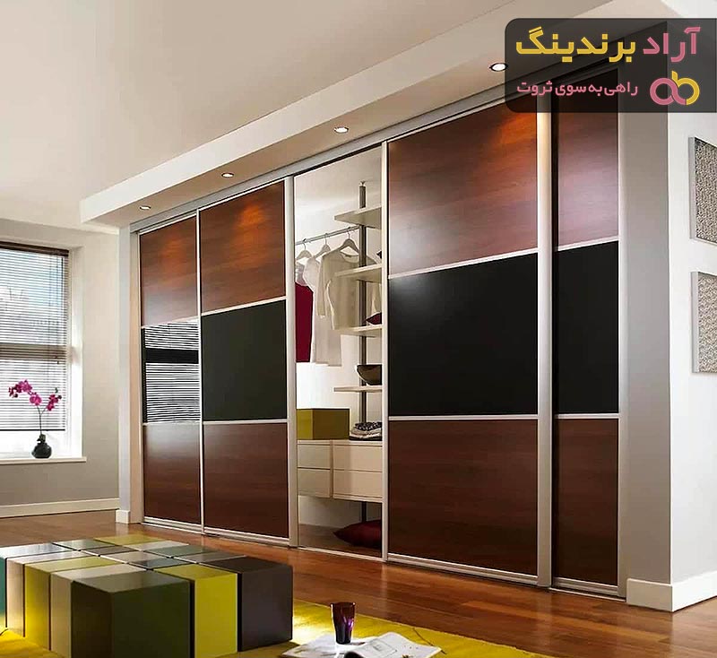 خرید کمد لباس ام دی اف ریلی + بهترین قیمت