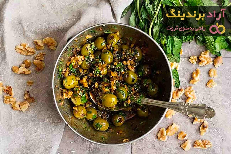 خرید زیتون پرورده اصل رودبار با  قیمت استثنایی