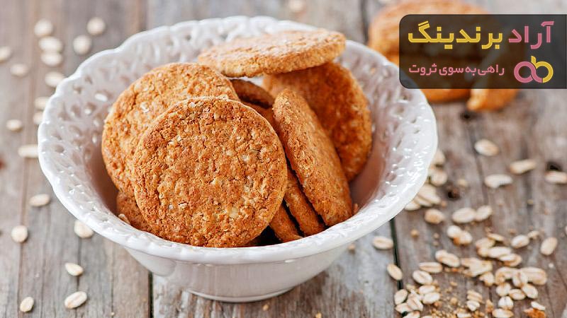 بیسکویت جو رژیمی با شهد انگور + بهترین قیمت خرید