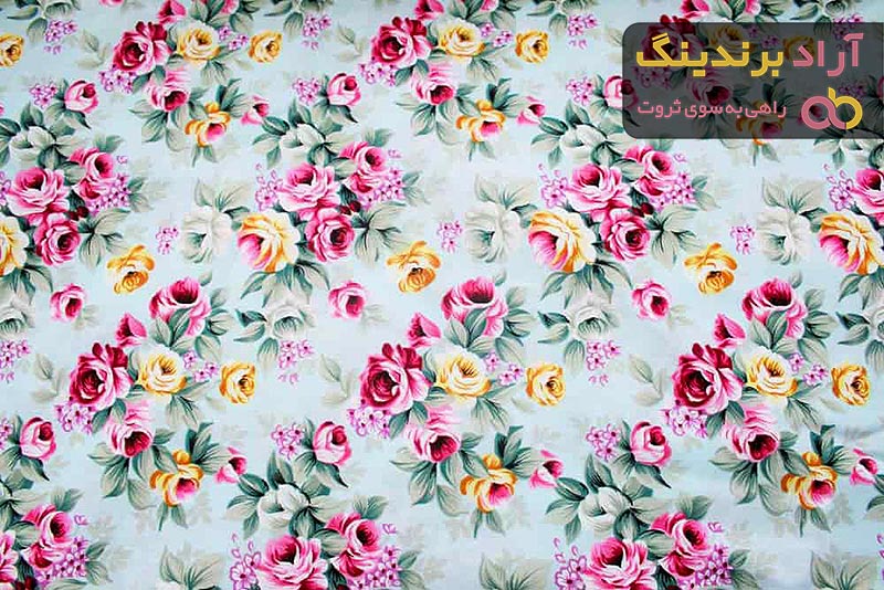 قیمت و خرید انواع پارچه نخی گلدار + فروش ارزان