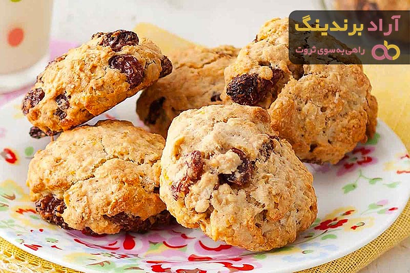 بیسکویت کشمشی | فروشندگان قیمت مناسب بیسکویت کشمشی