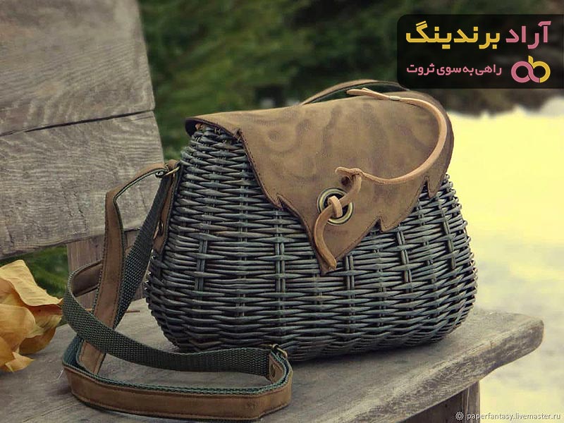 خرید و قیمت انواع کیف چرم حصیری