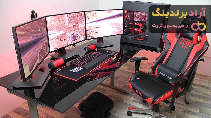 خرید جدیدترین انواع میز کامپیوتر گیمینگ