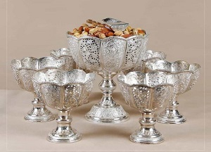 مناسب ترین قیمت ظروف نقره تزئینی در دی ۱۴۰۱