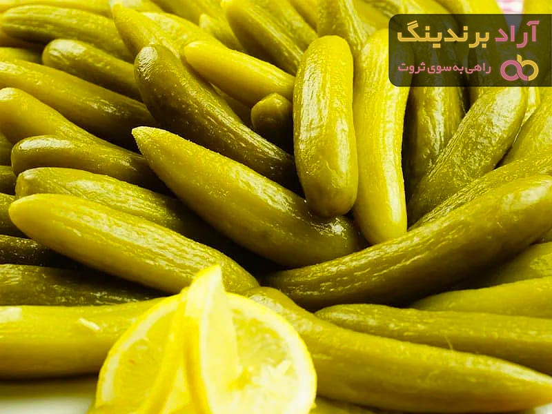 خرید خیار شور شیشه ای + معرفی کارخانه تولید و عرضه پخش