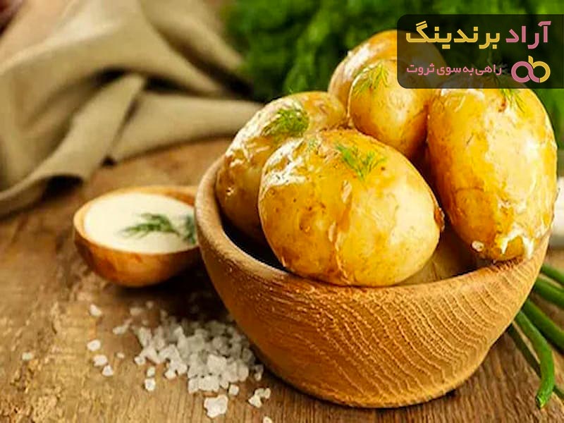 قیمت سیب زمینی شیرین + مشخصات بسته بندی عمده و ارزان