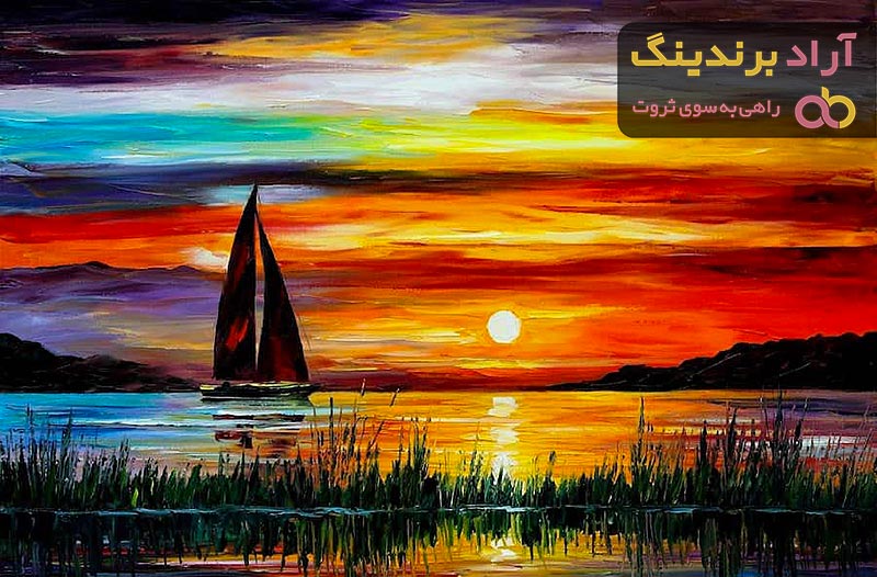 خرید جدیدترین انواع تابلو رنگ روغن مدرن