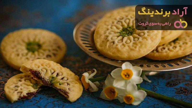 قیمت خرید بیسکویت خرمایی خانگی + طرز تهیه