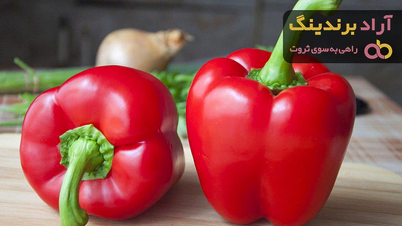 فلفل دلمه قرمز + قیمت خرید، کاربرد، مصارف و خواص