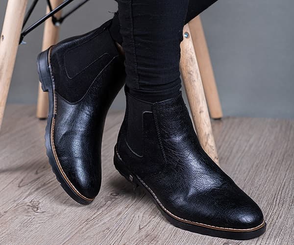 کفش چرم مردانه بدون بند + بهترین قیمت خرید