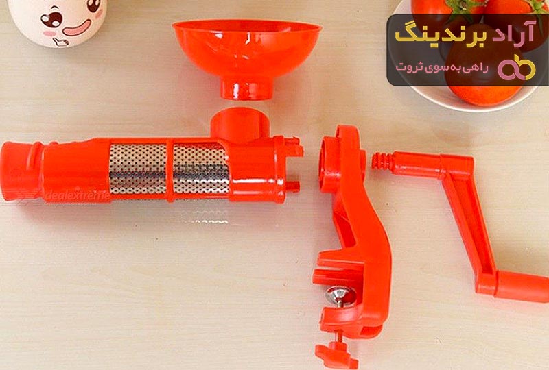 قیمت خرید دستگاه آبگیری گوجه فرنگی + آموزش