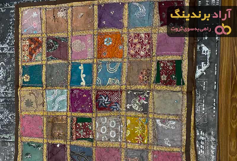 خرید و قیمت انواع رومیزی سرمه دوزی هندی