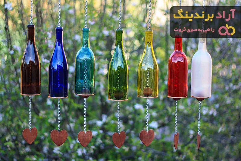 قیمت بطری شیشه ای فانتزی + پخش تولیدی عمده کارخانه