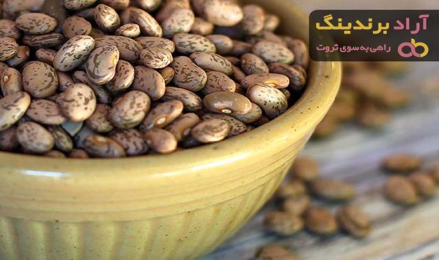 قیمت خرید لوبیا چیتی از تولید به مصرف به صورت عمده و جزئی