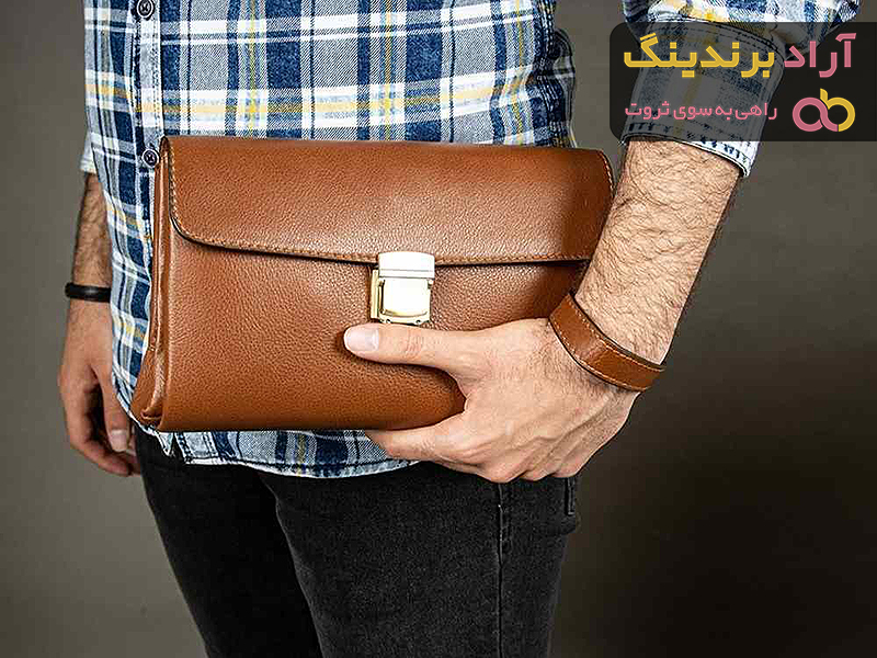 قیمت و خرید کیف چرم پاسپورتی مردانه + فروش ارزان