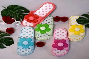 دمپایی هتلی یکبار مصرف حوله ای | خرید با قیمت ارزان