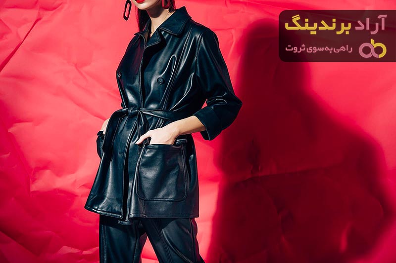 قیمت خرید پالتو چرم مشکی + عکس
