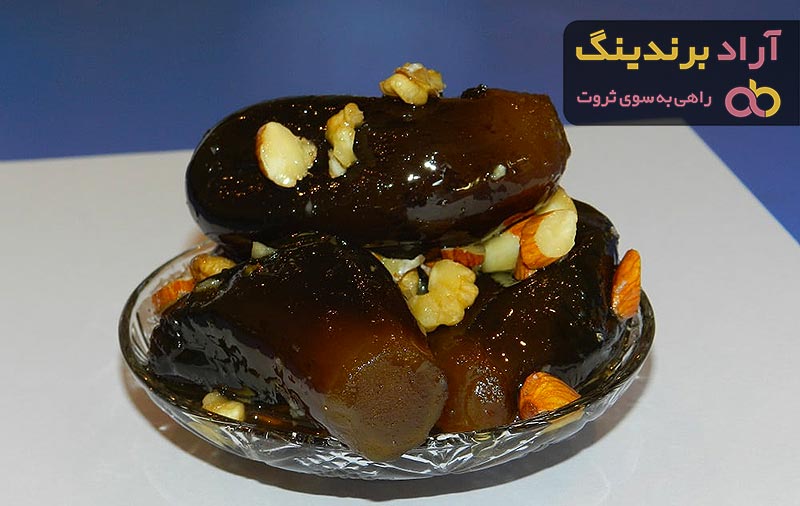 مربای بادمجان سیاه بدون آهک | قیمت مناسب خرید عالی