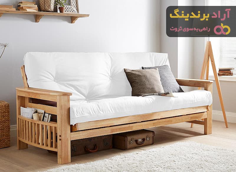 قیمت خرید مبلمان راحتی چوبی + عکس