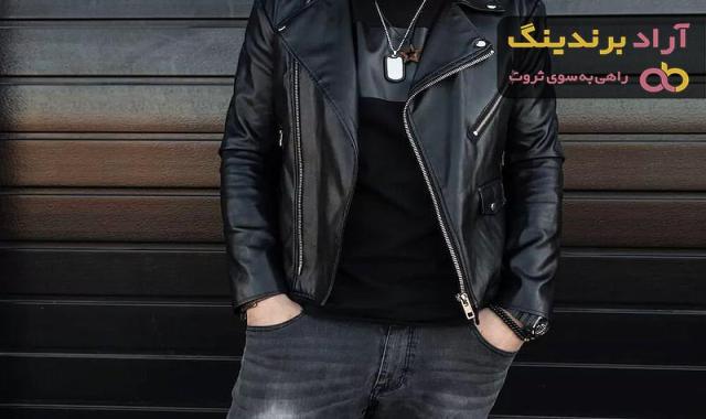 خرید انواع سویشرت چرم پسرانه + قیمت