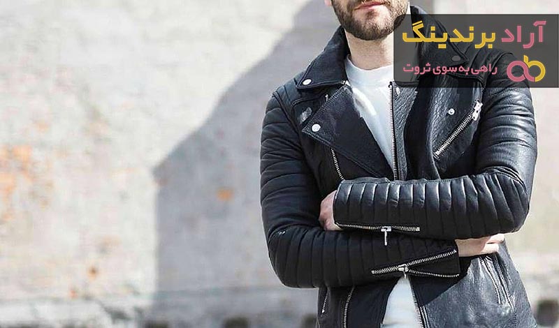 خرید کاپشن چرم مردانه جدید با قیمت استثنایی